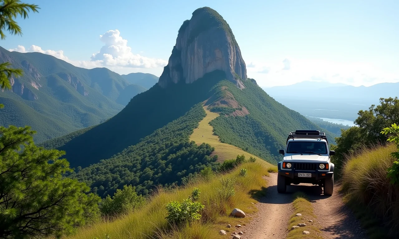 Trilha da Pedra do Sino na Serra dos Órgãos.