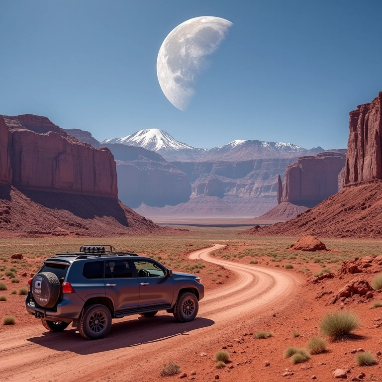 Vale da Lua no Atacama com 4x4.