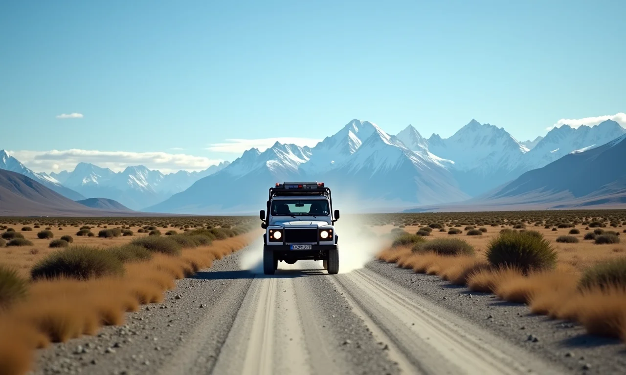 Viagem de 4x4 de El Calafate para El Chaltén.